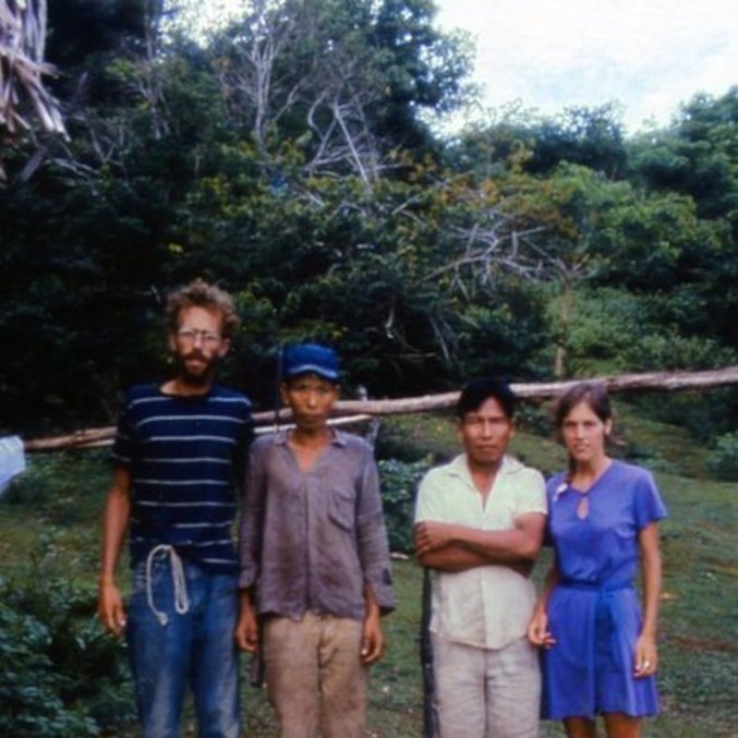 Holly e Fitz com seus heróis, Rocque e Silveiro