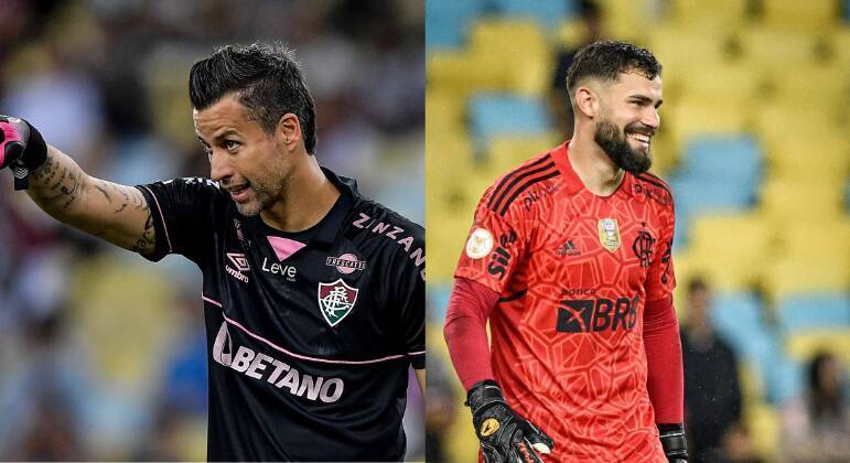 Fábio x Matheus CunhaHeróis embaixo da trave, os goleiros do duelo passam por momentos diferentes em suas respectivas equipes. Pelo Fluminense, Fábio é incontestável. Na temporada, são 24 jogos e 14 deles sem tomar gols. Já do lado rubro-negro, a história é um pouco diferente. Contestado pela torcida, Santos perdeu a titularidade e, sob o comando de Sampaoli, Matheus Cunha assumiu o lugar do arqueiro. Por enquanto, são nove jogos como titular e em seis deles o goleiro não sofreu nenhum gol. Porém, o defensor teve uma contusão na última partida pelo Fla e é dúvida no jogo da Copa do Brasil