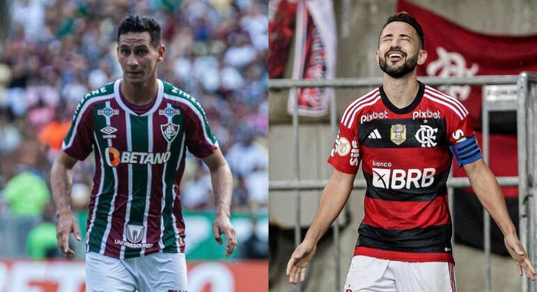 PH Ganso x Everton RibeiroVerdadeiros maestros das equipes, os meio-campistas prometem um duelo com muita emoção nesta terça-feira. De um lado, o camisa 10 do Fluminense, que tem feito ótimas partidas pelo Tricolor, e do outro o já consagrado capitão rubro-negro. Com técnica inquestionável, os dois são como cérebros das respectivas equipes e, com inteligência e visão de jogo, conseguem construir jogadas de volume e que oferecem perigo ao time adversário