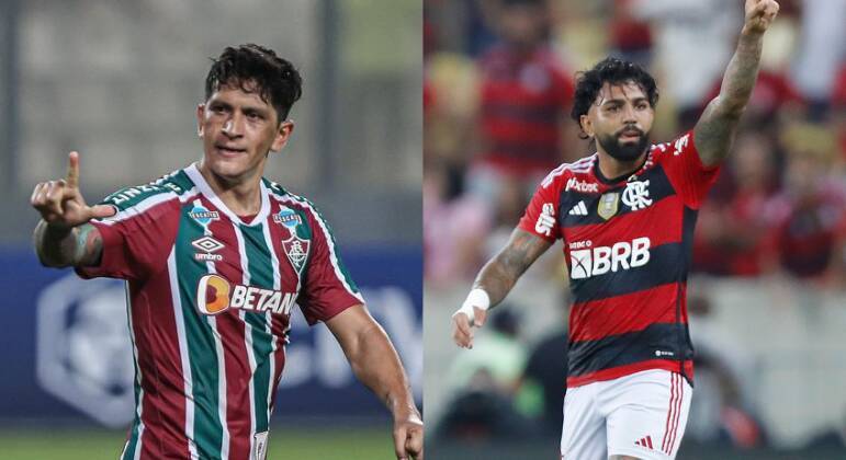 Germán Cano x GabigolDois dos maiores goleadores da atualidade, os atacantes são ídolos e a esperança dos torcedores de cada um dos clubes. Pelo Fluminense, Cano é um dos estrangeiros com mais gols no Brasil na história e até o momento, nesta temporada, são 24 tentos em 24 jogos. Já Gabigol vive um momento diferente, apesar dos bons números gerais. O jogador convive com um 'jejum' de gols, com poucos tentos marcados nos últimos jogos. Porém, no total, são 26 partidas e 14 gols