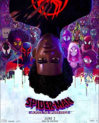 “Homem Aranha: Através do Aranhaverso”: Essa é a sequência de um dos filmes mais aclamados do herói da Marvel. “Homem Aranha no Aranhaverso” foi lançado em 2018 e agradou público e crítica.