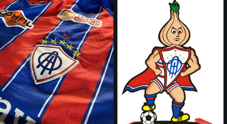 6. Homem-cebolaOficialmente, a Associação Olímpica de Itabaiana, conhecida como Tricolor da Serra e Tremendão, não tinha mascote. Mas a torcida fez questão de mudar a situação e adotou o homem-cebola. Isso porque a cidade Itabaiana já foi uma grande produtora de cebola e confirma isso no hino: 