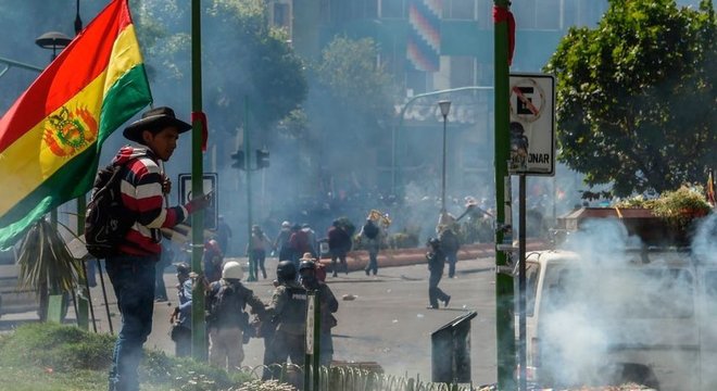 A Bolivia teve muitos protestos populares no último ano 