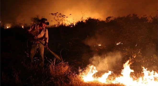 O Pantanal foi atingido por fortes incêndios até meados de outubro, e investigações apontam que eles foram causados por fazendeiros