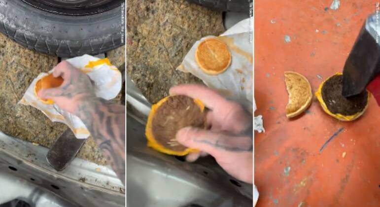 Lanche parecia estar recém-saído da grelha