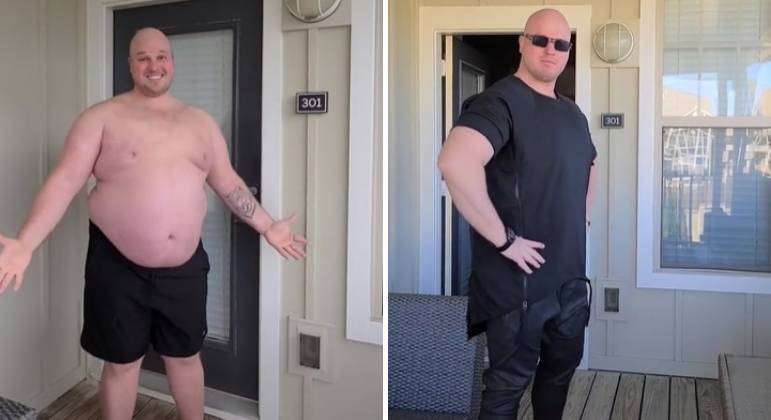 Dmitry Azovsky colocou como meta engordar 45 quilos só para 'provar' que 'emagrecer é fácil'