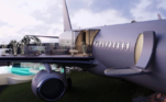 Demin levou por volta de dois meses para realizar o negócio. Foi preciso desmontar o Boeing 737 inteiro e levá-lo desmontado para a Indonésia