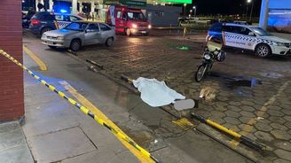 Entregador de aplicativo é assassinado em posto de combustíveis no DF (CBMDF/Divulgação - 21.03.2023)