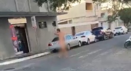 Homem andava nu pelas ruas de Teófilo Otoni