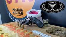 Homem é preso com drogas, arma, munição e dinheiro em Sabará (MG)
