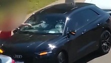 Homem tem ataque de fúria e quebra Audi de R$ 600 mil da mulher em SP