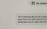 Homem usa mensagens do PIX para manter contato com ex-companheira