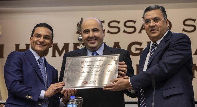 Marcos Pereira, Eduardo Bravo e Gilmaci Santos