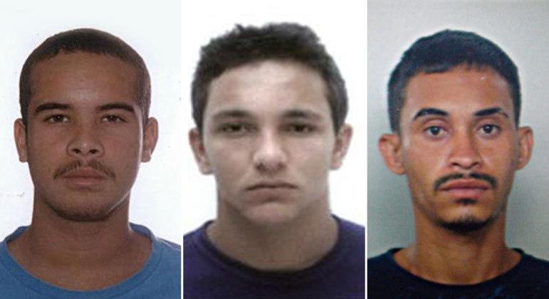 Glauber Paulo, José Daniel e Felipe Fontinele foram presos nesta quinta-feira (5)
