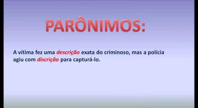 Homônimos e Parônimos: saiba diferenciá-los para não errar o significado