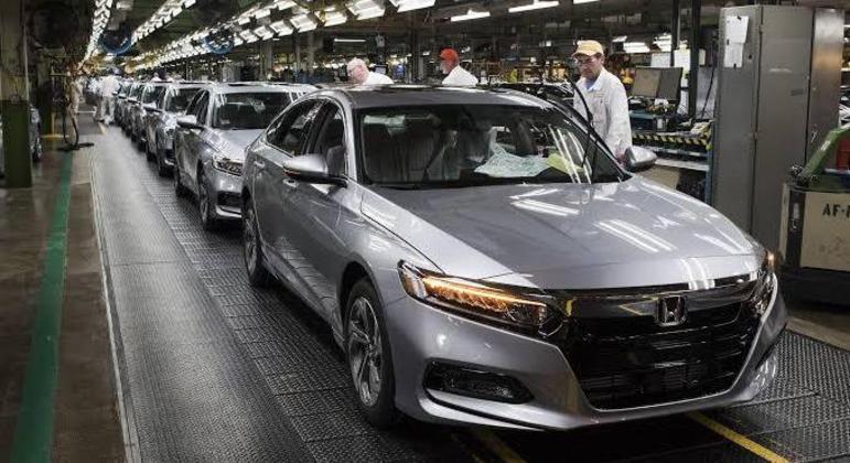 Cerca de 750 mil veículos são produzidos pela Honda nos EUA a cada ano
