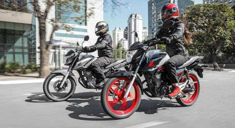 Honda CG 160 Fan marca 8 mi de motos flex da marca fabricadas no Brasil