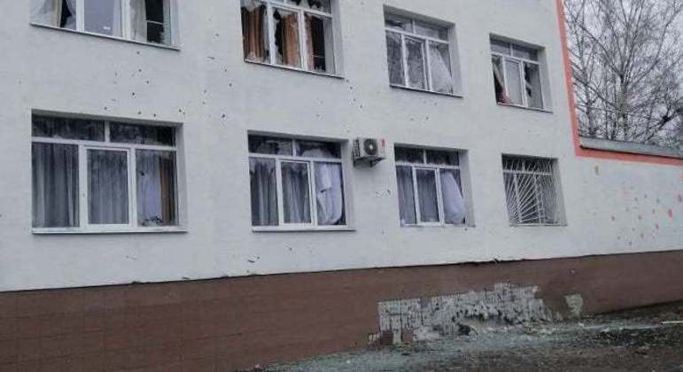Hospital atacado por mísseis russos na cidade de Vuhledar