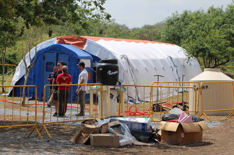 Hospital tem 100 leitos para pacientes de covid-19