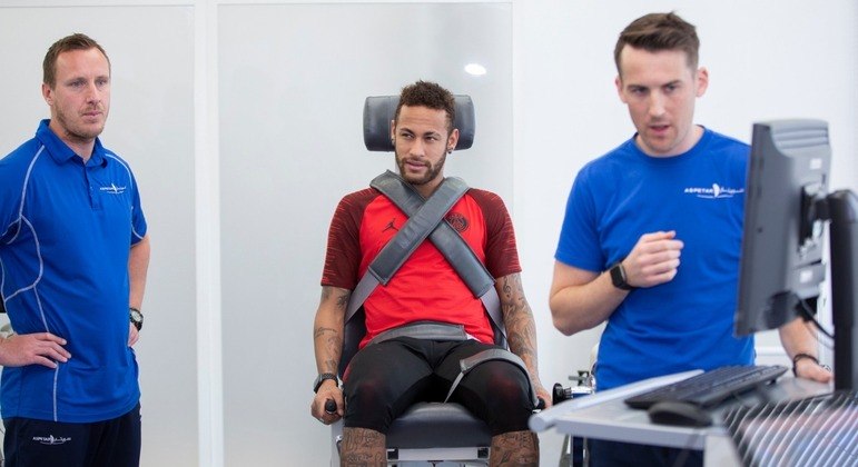 Em março de 2019, Neymar tratou a lesão no quinto metatarso do pé direito no mesmo hospital