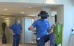 O hospital usa espaços com equipamentos de realidade virtual para oferecer métodos mais tecnológicos de reabilitação. A tecnologia é utilizada também pela equipe de pesquisa do Aspetar, que criou os dispositivos para diagnosticar concussões