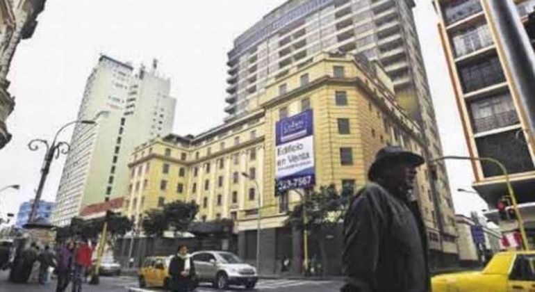 O Hotel Crillón, de Lima. Peru