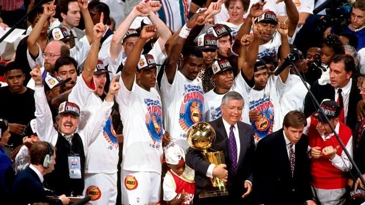 Houston Rockets: 2 títulos - 1994 e 1995 (foto)