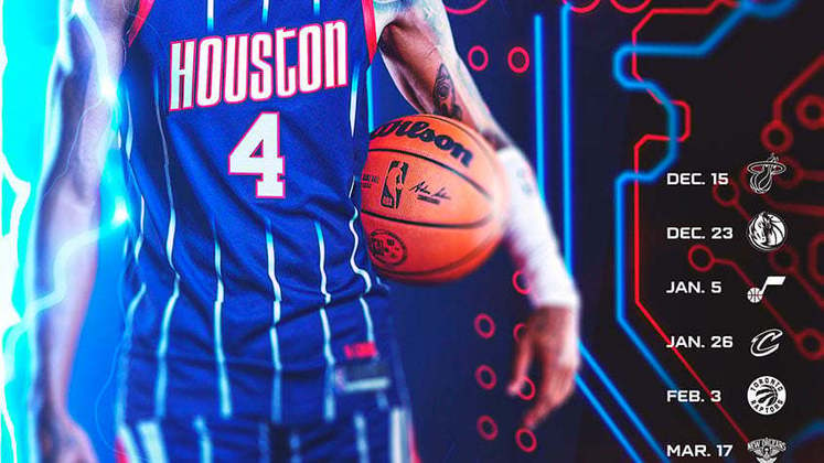 Houston Rockets - uniforme City Edition