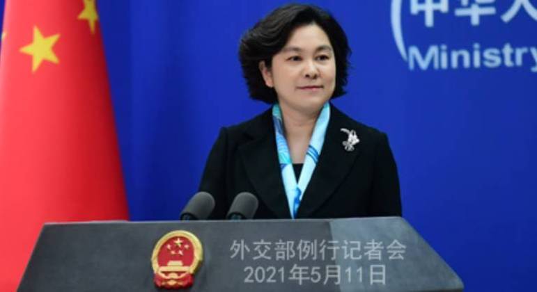 Hua Chunying, porta-voz do Ministério chinês das Relações Exteriores