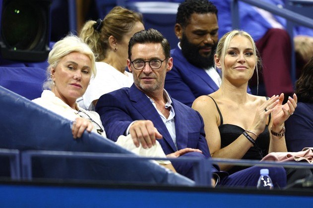 Hugh Jackman, o ator de Wolverine, não deixou de prestigiar os últimos jogos de uma das maiores atletas do tênis feminino mundial. Além do super-herói, Jackman também fez o protagonista de O Rei do Show, lançado em 2017