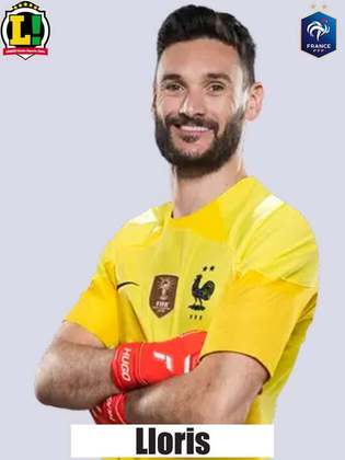 Hugo Lloris: 6,0 - Arqueiro francês não teve culpa no primeiro gol e assistiu o jogo como espectador.