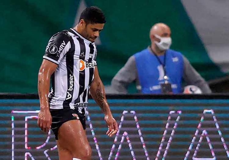 Hulk se sente responsável direto pela eliminação. Perdeu pênalti e jogou mal demais contra o Palmeiras
