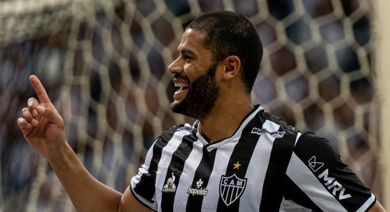 Hulk marcou na vitória do Atlético-MG contra o Cuiabá, neste domimgo