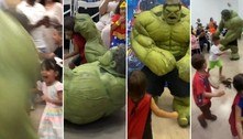 Hulk revirado em 'energia caótica' toca o terror durante festinha de aniversário