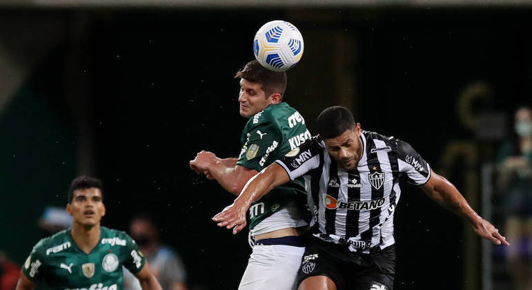 Palmeiras e Atlético-MG fizeram partida movimentada no Allianz Parque, em São Paulo