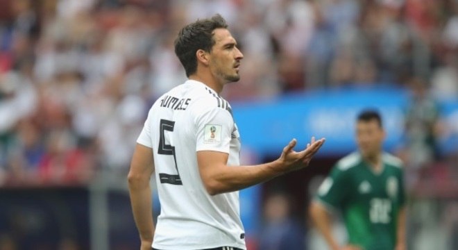 Hummels criticou a postura da Alemanha na derrota para o México
