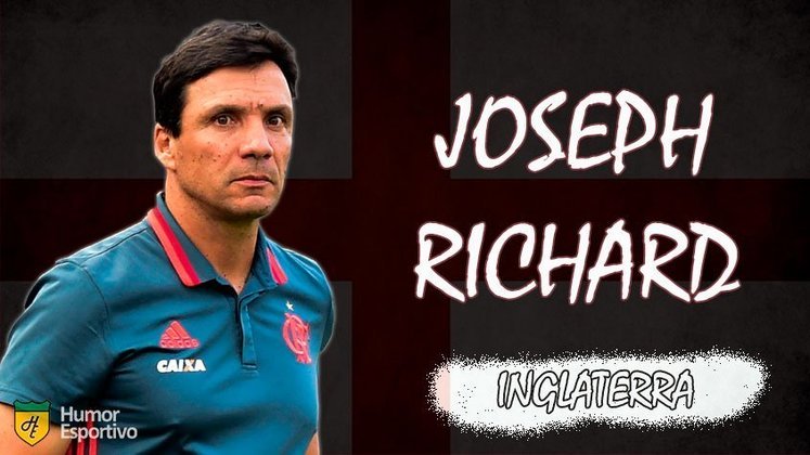 Humor Esportivo: nomes de técnicos estrangeiros para o Flamengo.