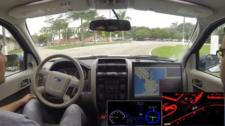 Iara SUV autônoma, inteligência desenvolvida na Ufes para direção autônoma