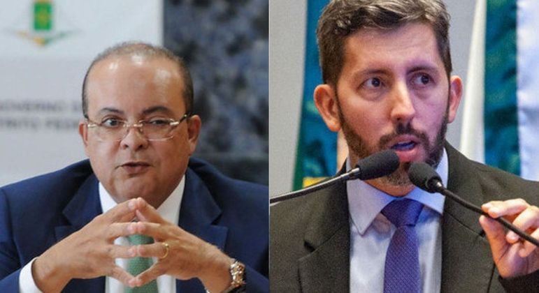 Ibaneis Rocha e Leandro Grass, candidatos ao Governo do Distrito Federal nestas eleições