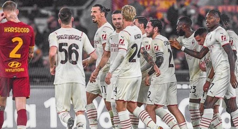 Milan 1 X 0, e todos vão ao abraço no Ibra