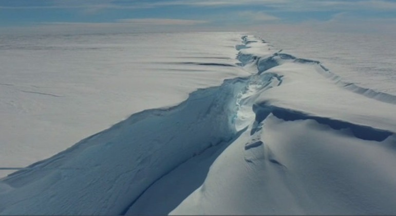 Iceberg tem o tamanho da cidade de São Paulo