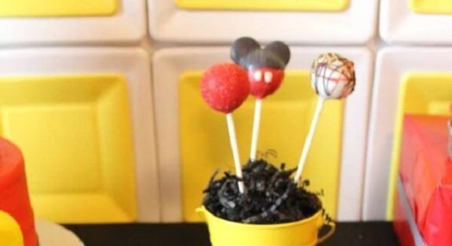 ideias de docinhos para festa do mickey mouse