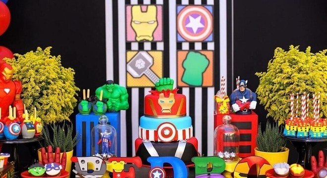 ideias para festa dos vingadores