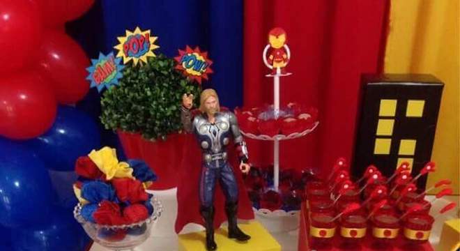 ideias para festa dos vingadores 