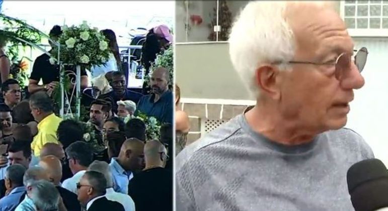 Torcedor de 74 anos foi o último a entrar na Vila Belmiro para homenagear Pelé