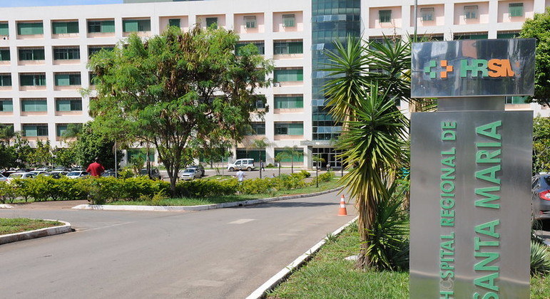 Hospital Regional de Santa Maria, um dos administrados pelo Iges-DF