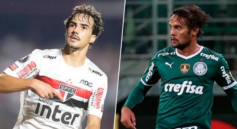 Igor Gomes (São Paulo) x Gustavo Scarpa (Palmeiras)