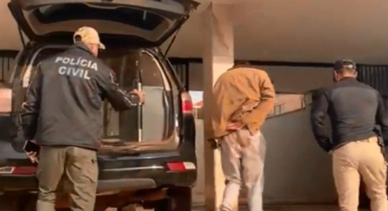 Homem preso pela Operação Acalento