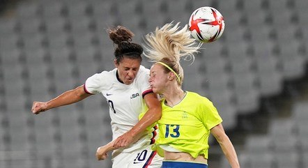 Selecao Feminina Da Suecia Surpreende E Vence Eua No Futebol Esportes R7 Olimpiadas