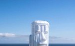 Ilha de Páscoa, monumento, inflável